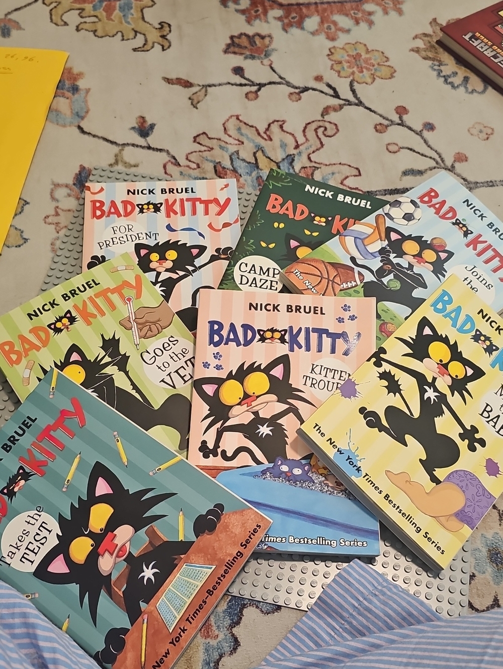Bad Kitty Kids Books Collection 7 Books Like New